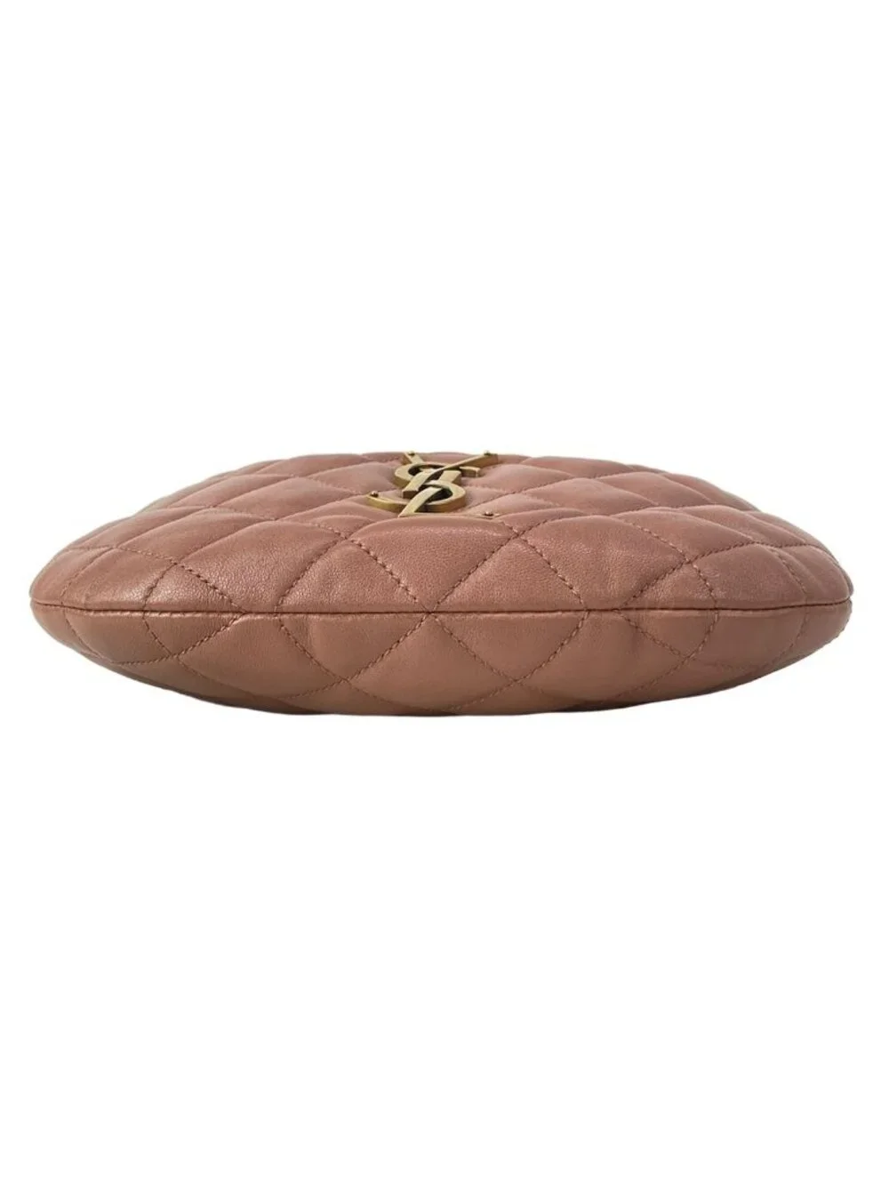 Saint Laurent Paris Handbag Icarino Brown Quilted Leather